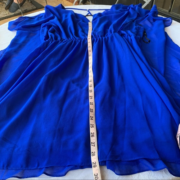 NWT City Chic dress caplet in ultra blue size Large - Picture 15 of 16